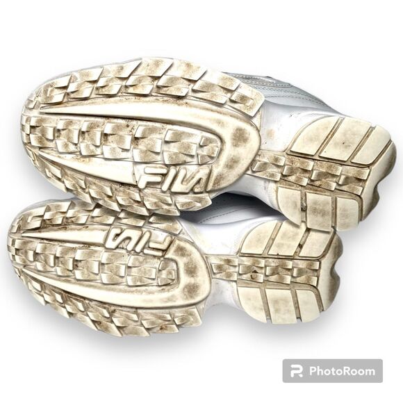 FILA Disruptor Sneakers Men Size 7 White Shoe Chunky - Picture 8 of 9